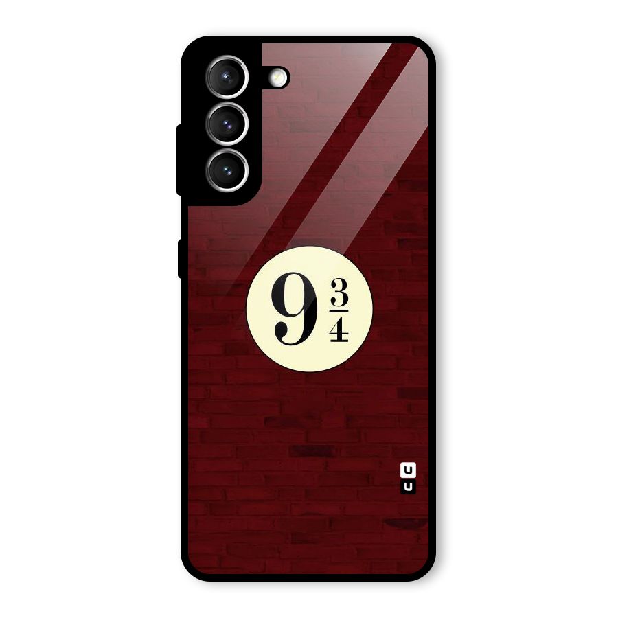 Red Wall Express Glass Back Case for Galaxy S21 5G