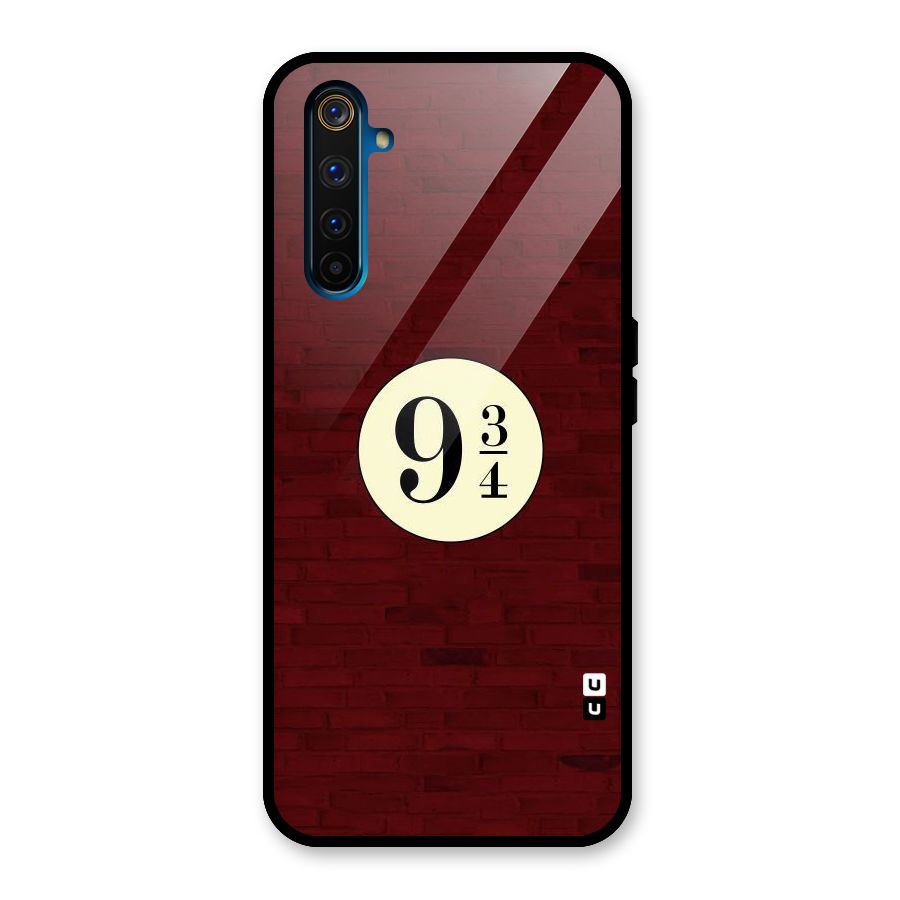 Red Wall Express Glass Back Case for Realme 6 Pro