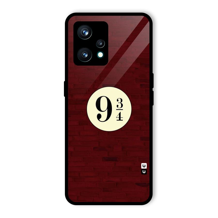 Red Wall Express Glass Back Case for Realme 9 Pro Plus 5G