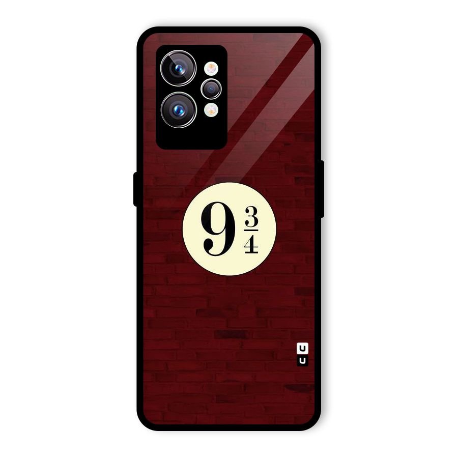 Red Wall Express Glass Back Case for Realme GT2 Pro
