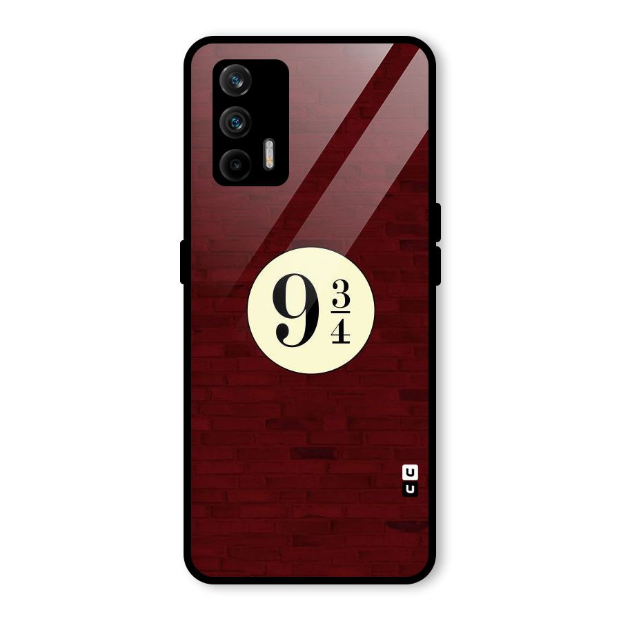 Red Wall Express Glass Back Case for Realme GT 5G