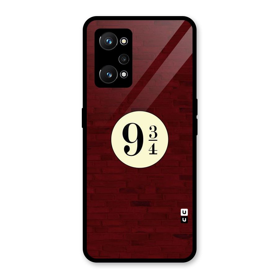 Red Wall Express Glass Back Case for Realme GT Neo 3T
