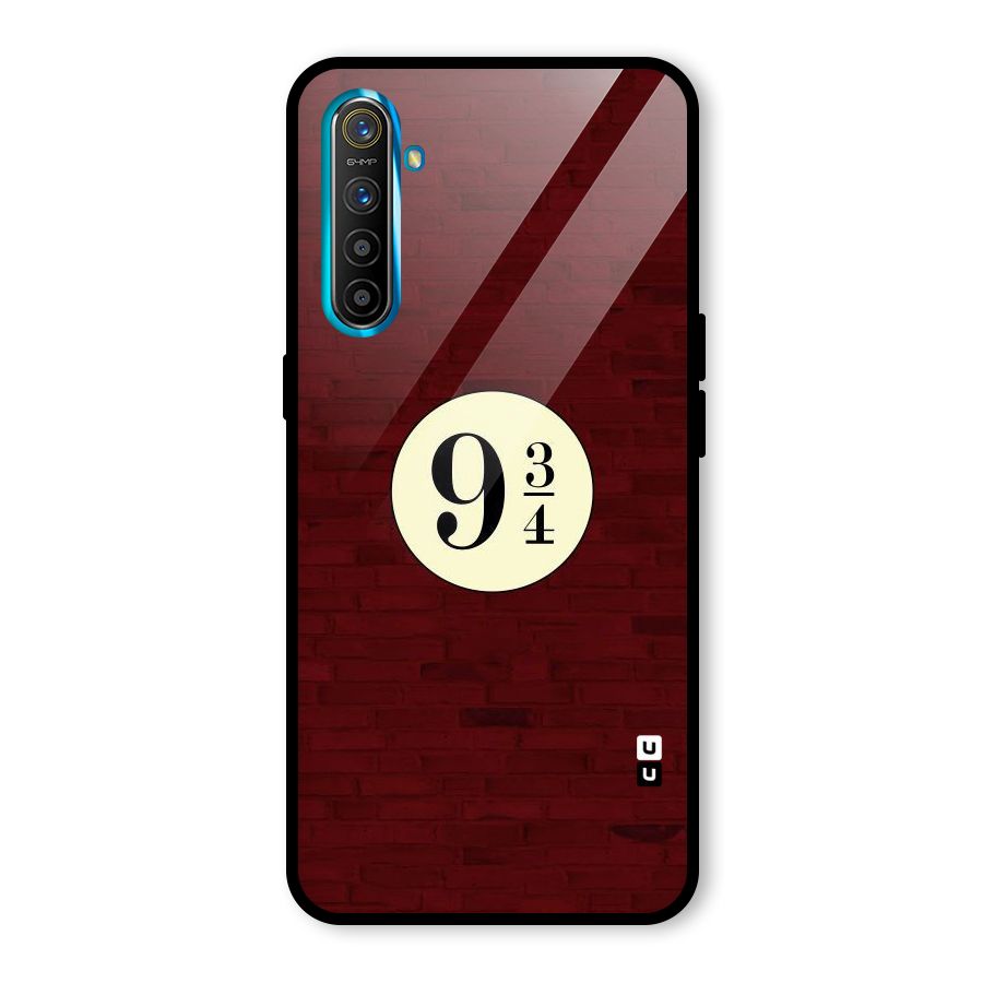 Red Wall Express Glass Back Case for Realme XT