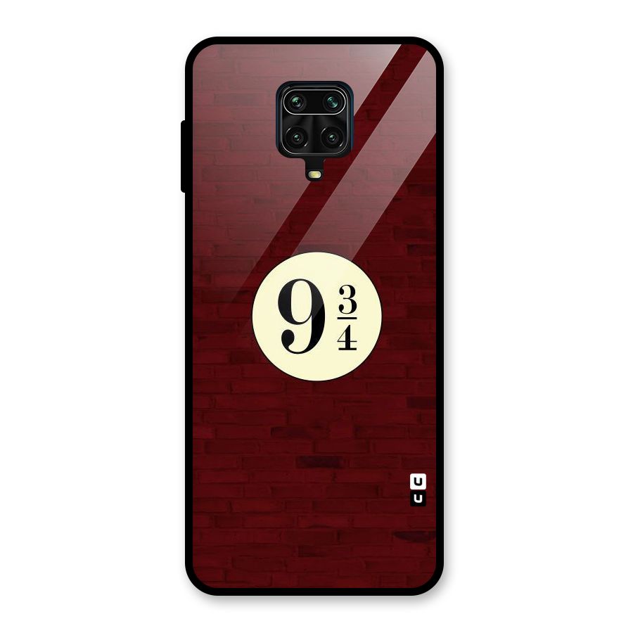 Red Wall Express Glass Back Case for Redmi Note 10 Lite
