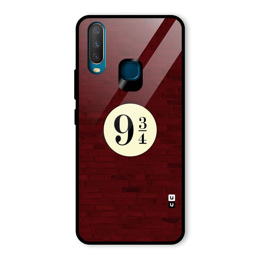 Red Wall Express Glass Back Case for Vivo U10