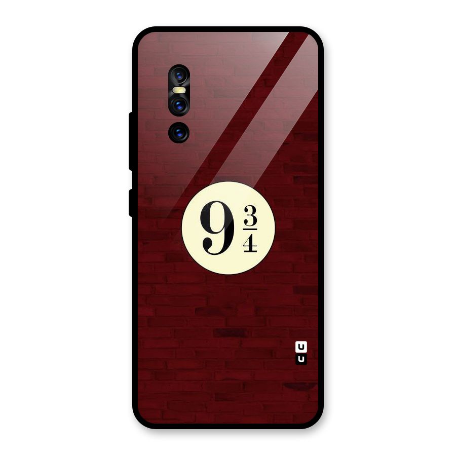Red Wall Express Glass Back Case for Vivo V15 Pro