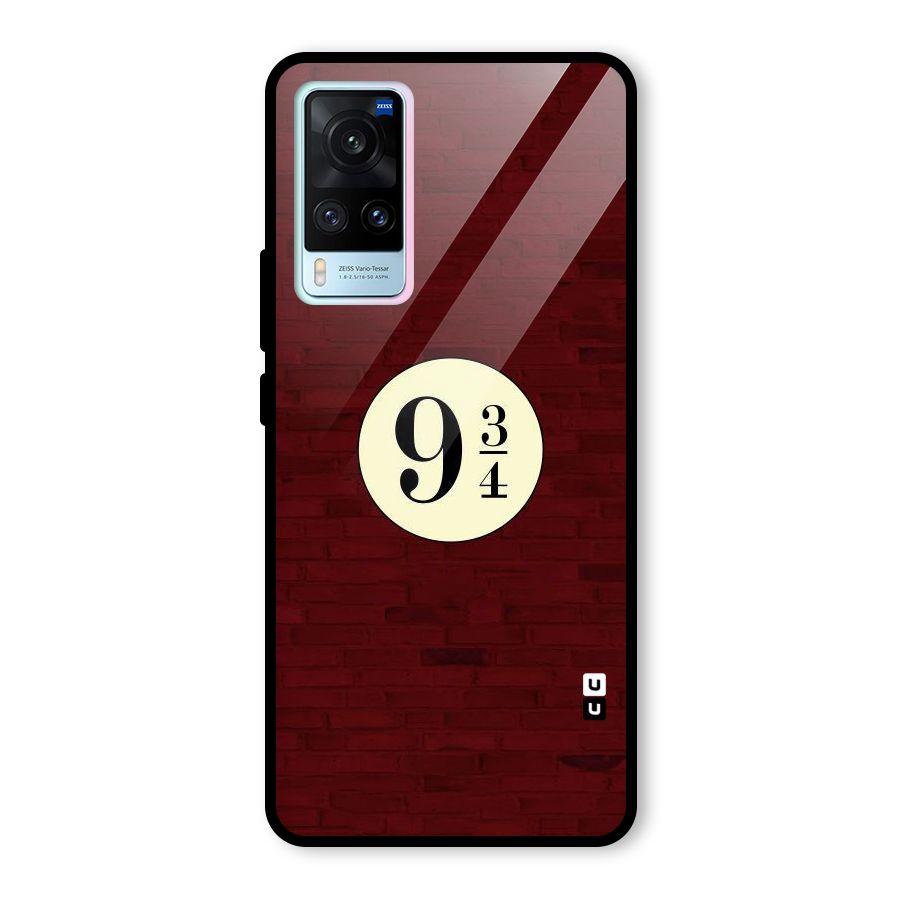 Red Wall Express Glass Back Case for Vivo X60
