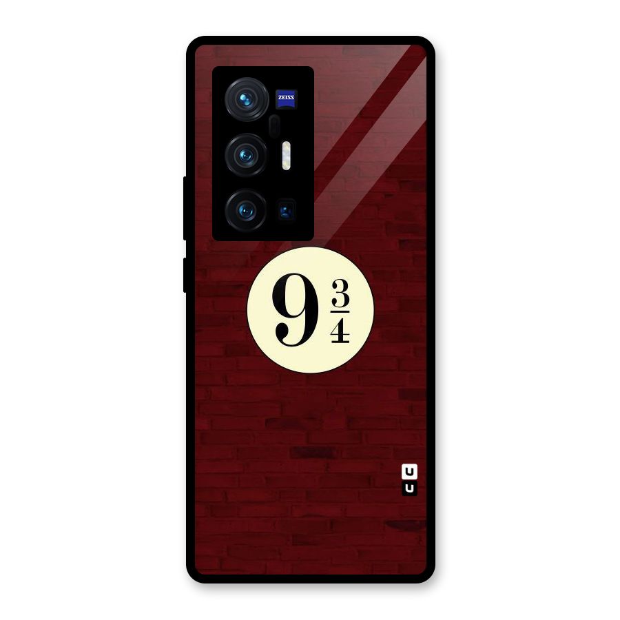 Red Wall Express Glass Back Case for Vivo X70 Pro Plus