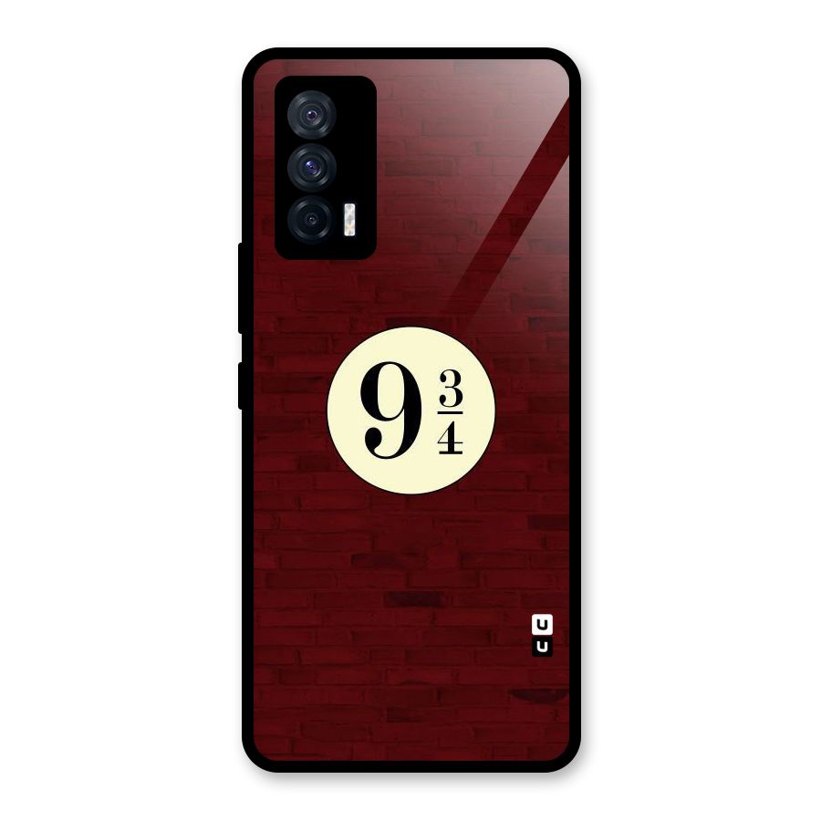 Red Wall Express Glass Back Case for Vivo iQOO 7 5G