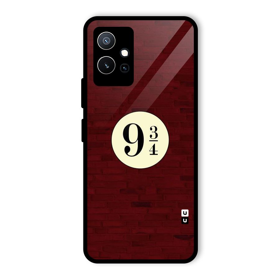 Red Wall Express Glass Back Case for Vivo iQOO Z6