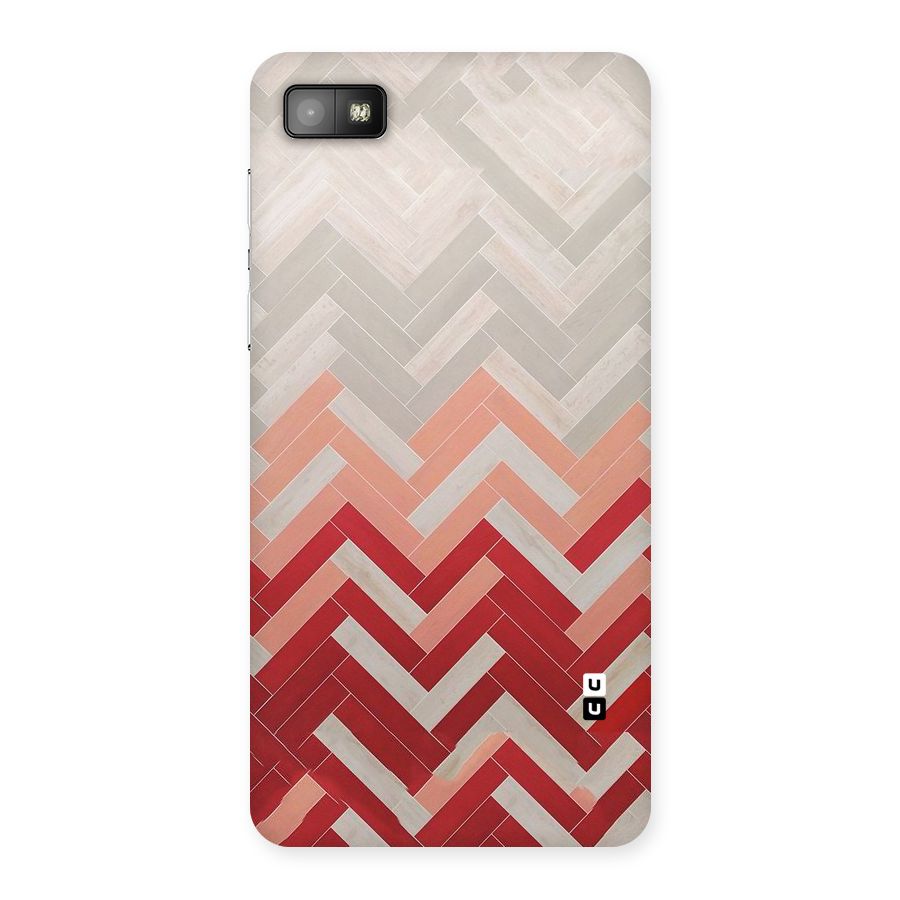 Reds and Greys Back Case for Blackberry Z10