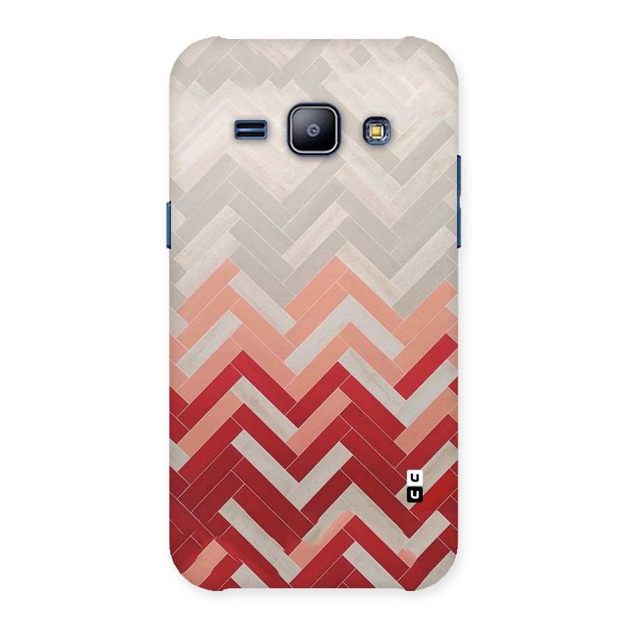 Reds and Greys Back Case for Galaxy J1