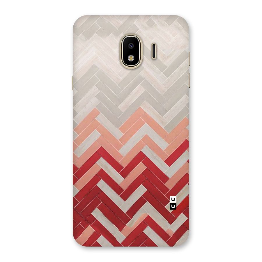 Reds and Greys Back Case for Galaxy J4