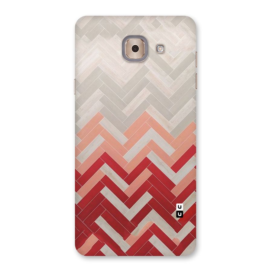 Reds and Greys Back Case for Galaxy J7 Max