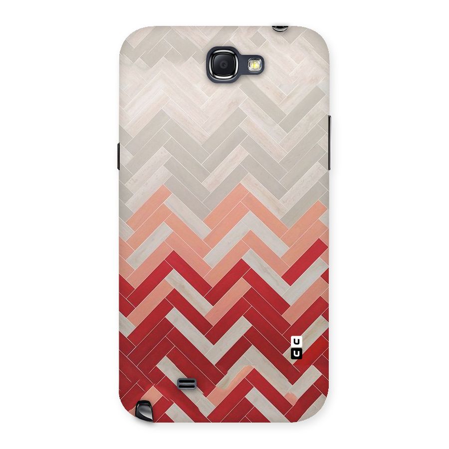 Reds and Greys Back Case for Galaxy Note 2
