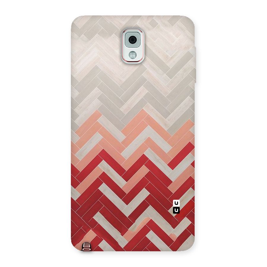 Reds and Greys Back Case for Galaxy Note 3