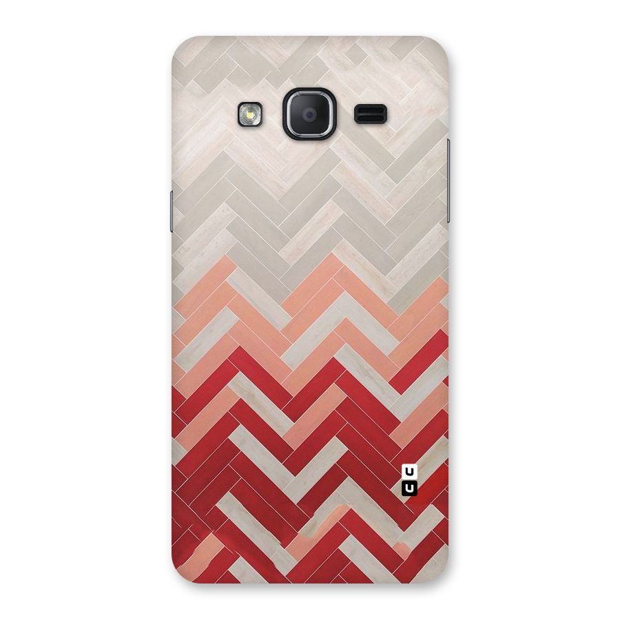Reds and Greys Back Case for Galaxy On7 2015
