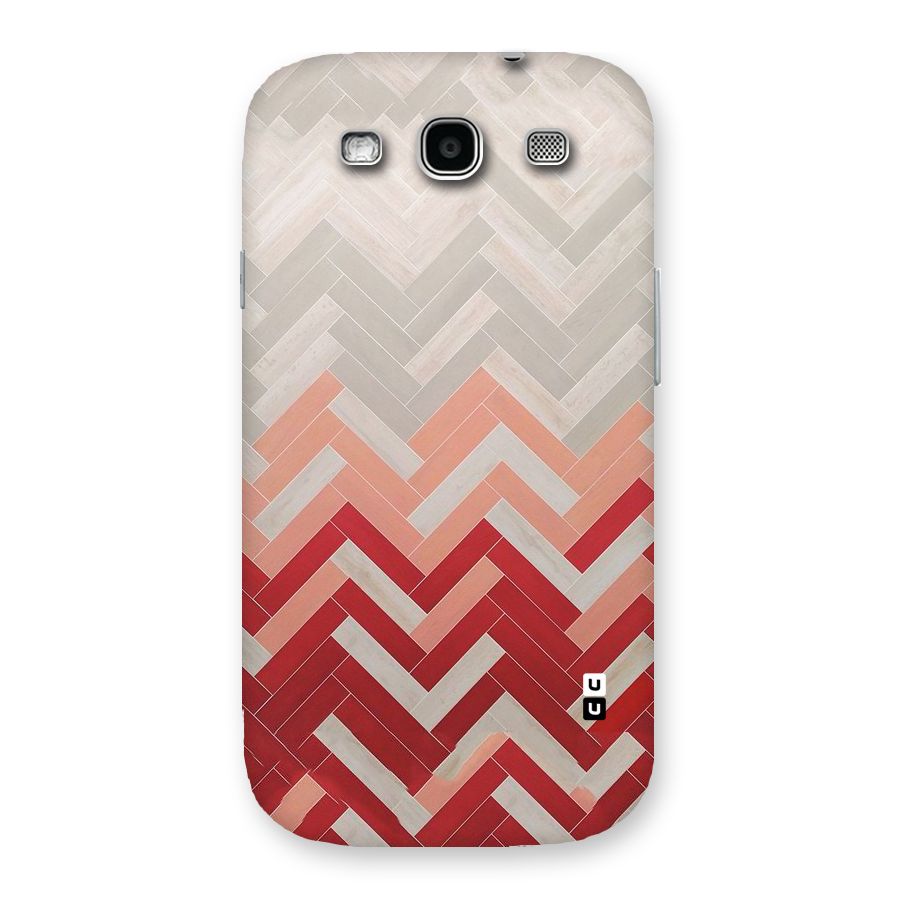 Reds and Greys Back Case for Galaxy S3