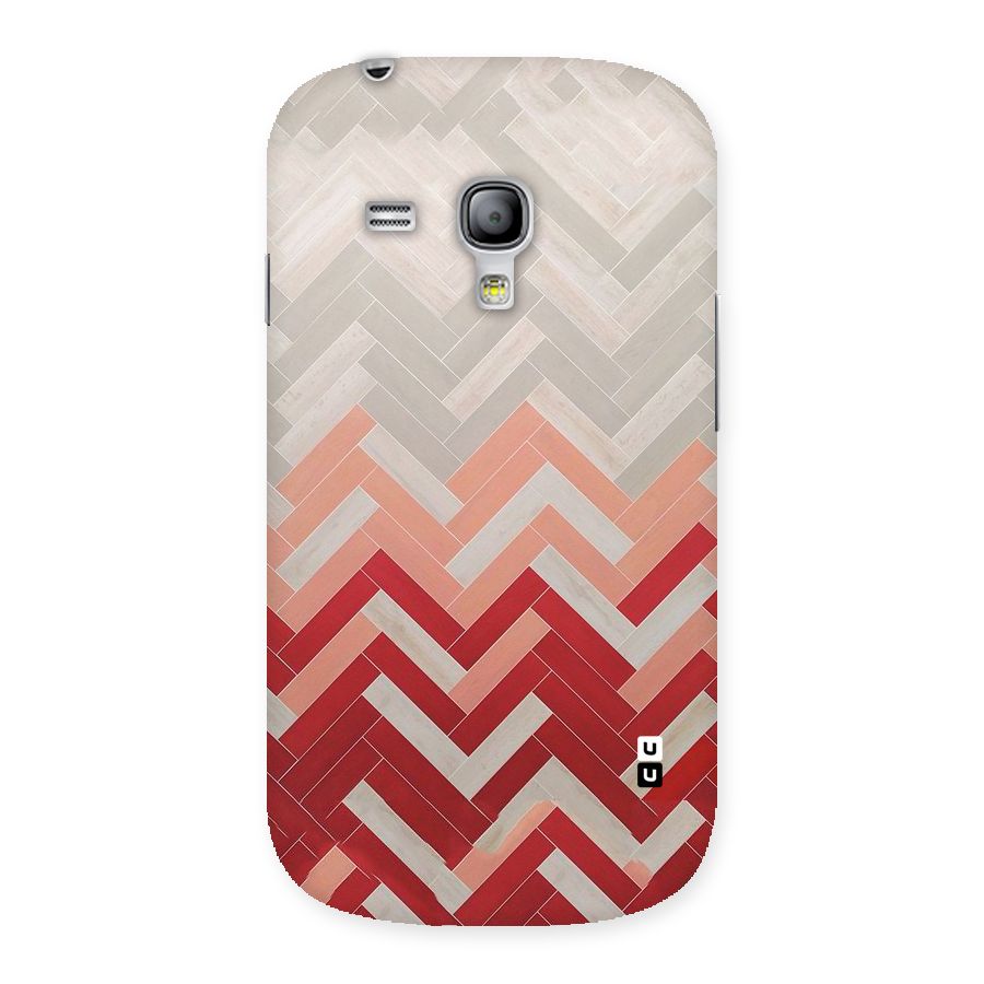 Reds and Greys Back Case for Galaxy S3 Mini
