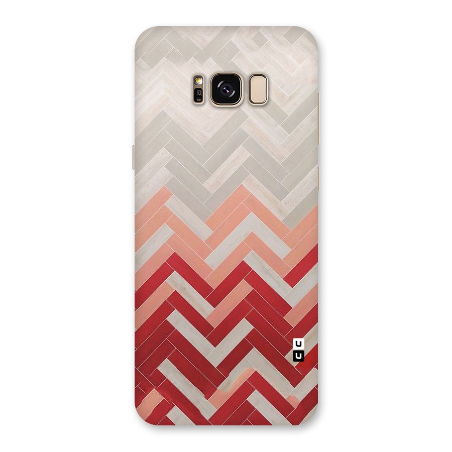 Reds and Greys Back Case for Galaxy S8 Plus