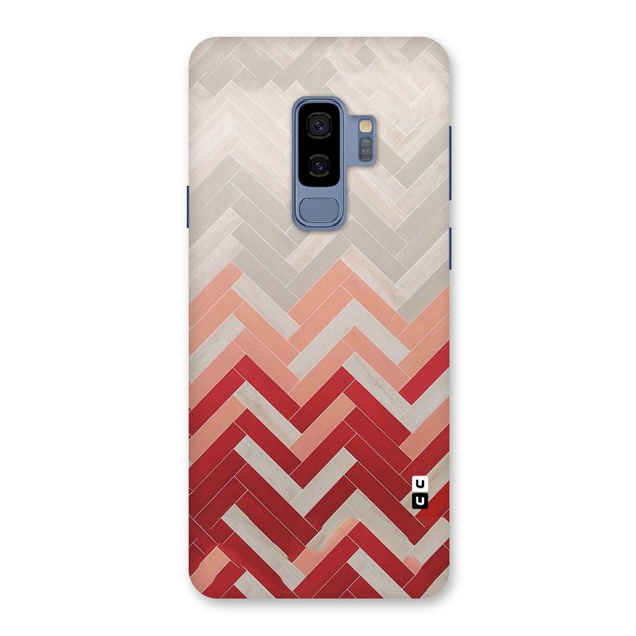 Reds and Greys Back Case for Galaxy S9 Plus