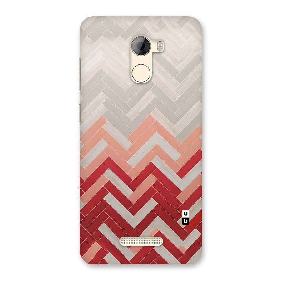Reds and Greys Back Case for Gionee A1 LIte
