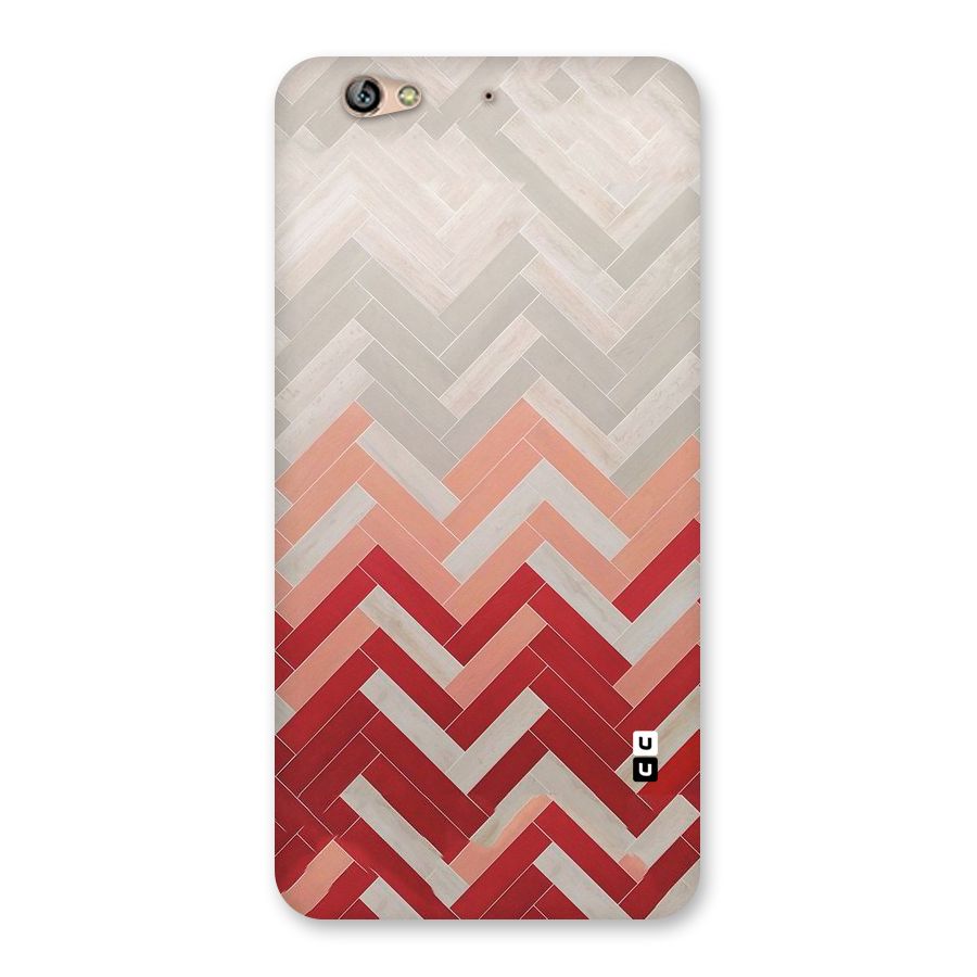 Reds and Greys Back Case for Gionee S6