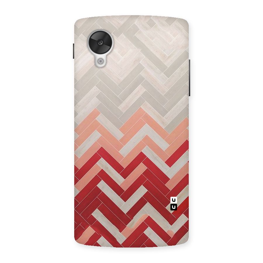 Reds and Greys Back Case for Google Nexsus 5
