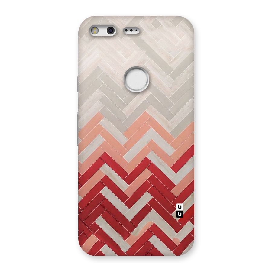 Reds and Greys Back Case for Google Pixel