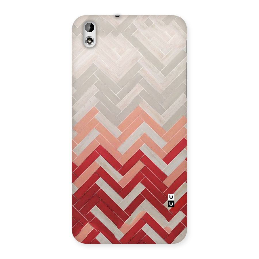 Reds and Greys Back Case for HTC Desire 816g