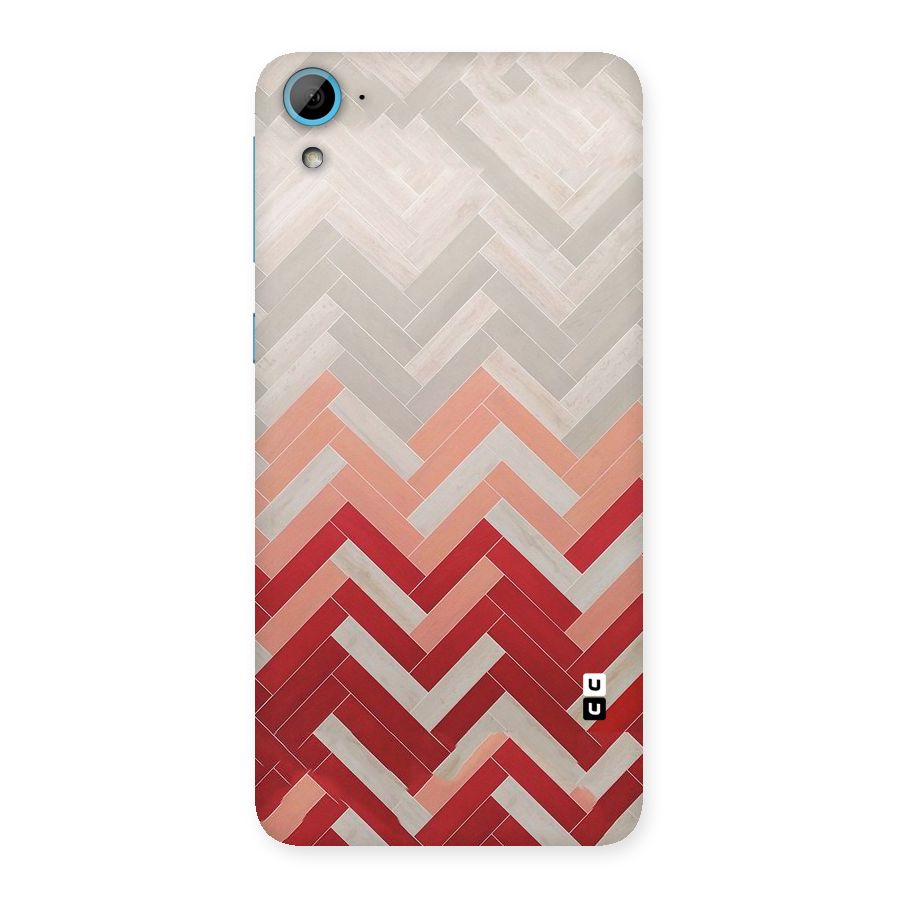 Reds and Greys Back Case for HTC Desire 826