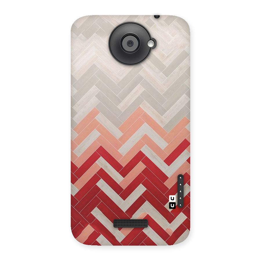 Reds and Greys Back Case for HTC One X