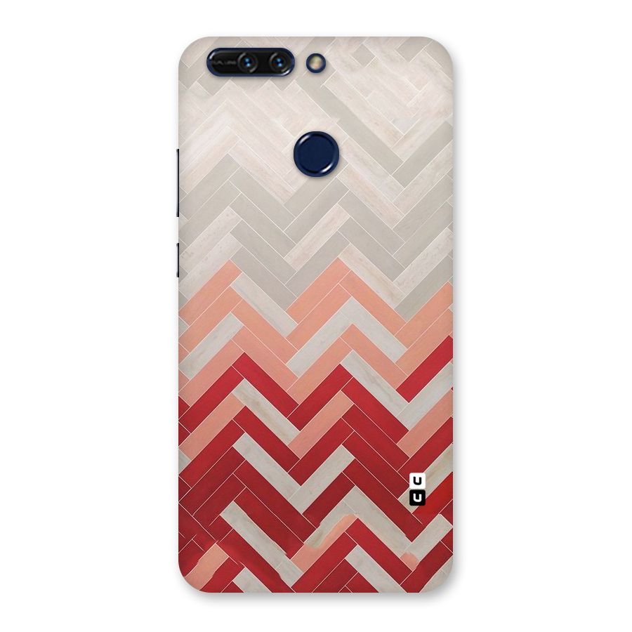 Reds and Greys Back Case for Honor 8 Pro