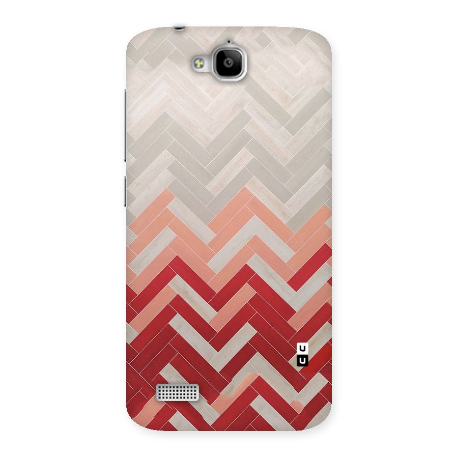 Reds and Greys Back Case for Honor Holly