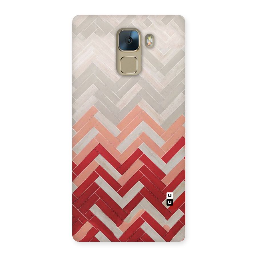 Reds and Greys Back Case for Huawei Honor 7