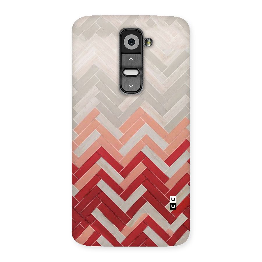 Reds and Greys Back Case for LG G2