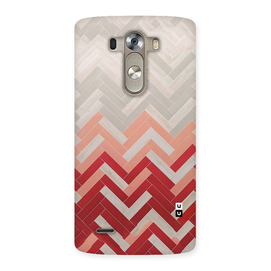 Reds and Greys Back Case for LG G3