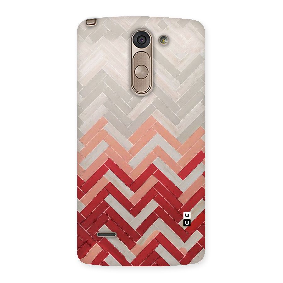 Reds and Greys Back Case for LG G3 Stylus