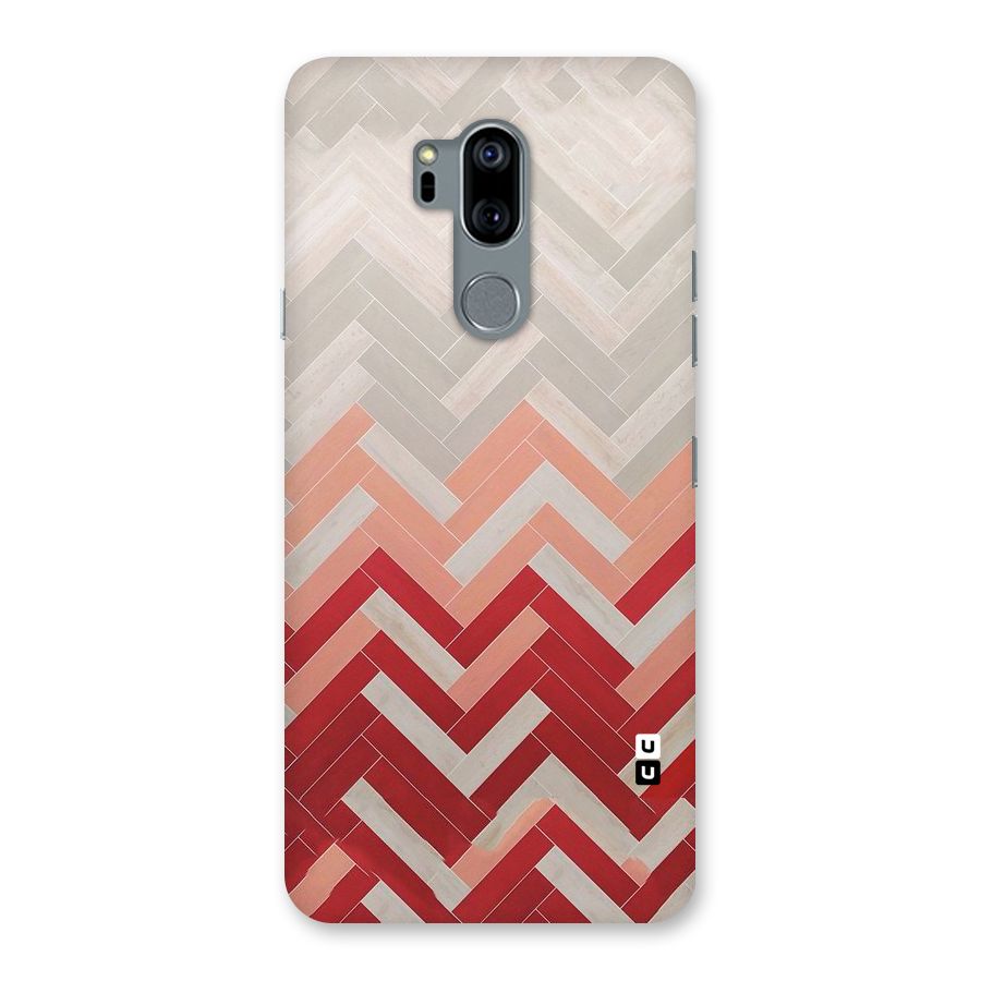 Reds and Greys Back Case for LG G7