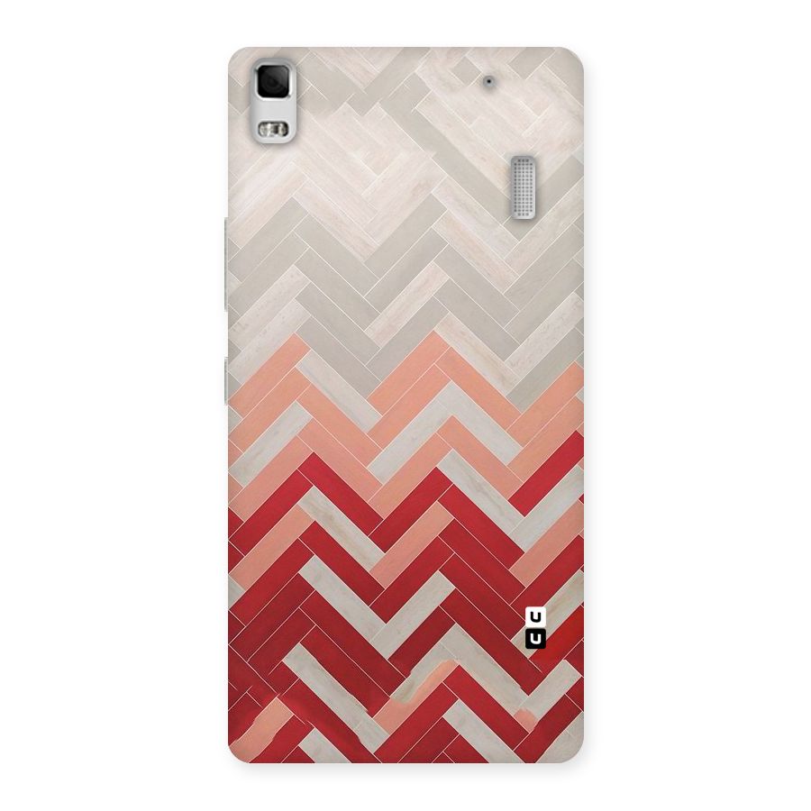 Reds and Greys Back Case for Lenovo K3 Note