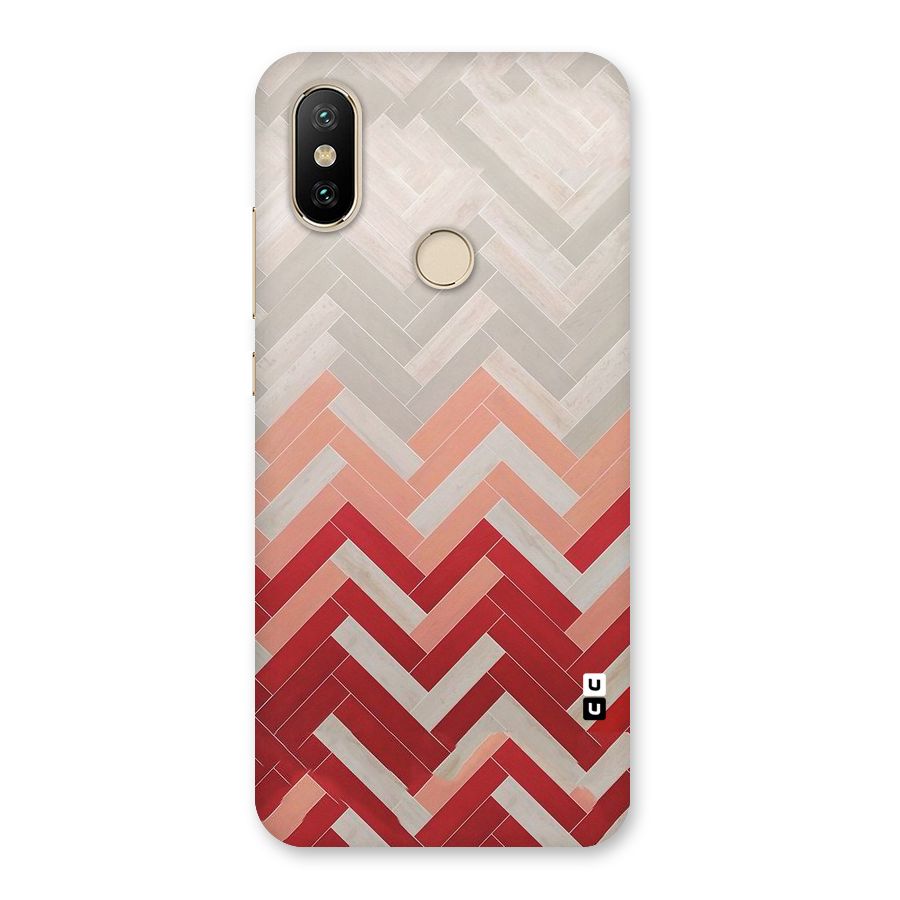 Reds and Greys Back Case for Mi A2