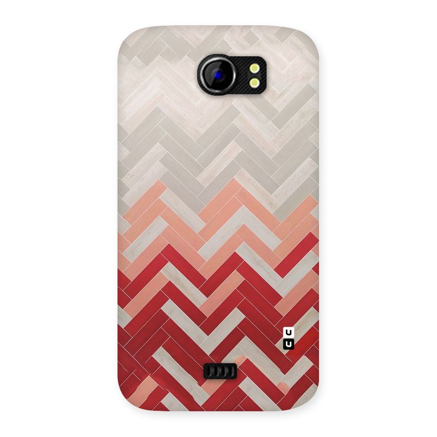 Reds and Greys Back Case for Micromax Canvas 2 A110