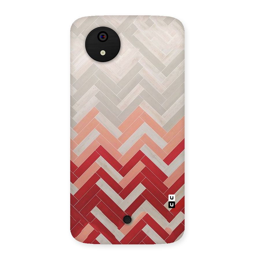 Reds and Greys Back Case for Micromax Canvas A1
