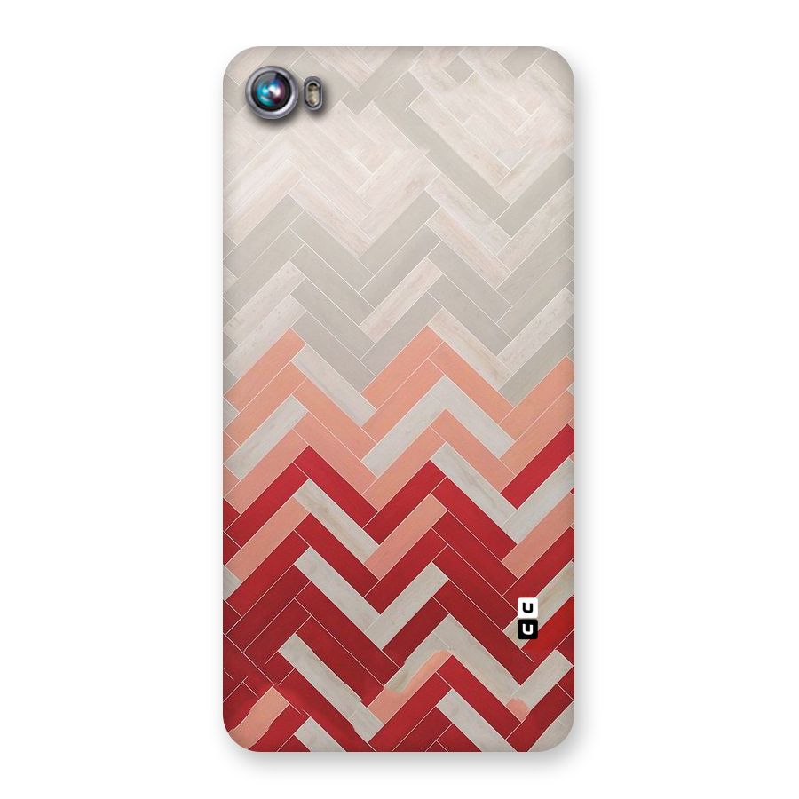 Reds and Greys Back Case for Micromax Canvas Fire 4 A107
