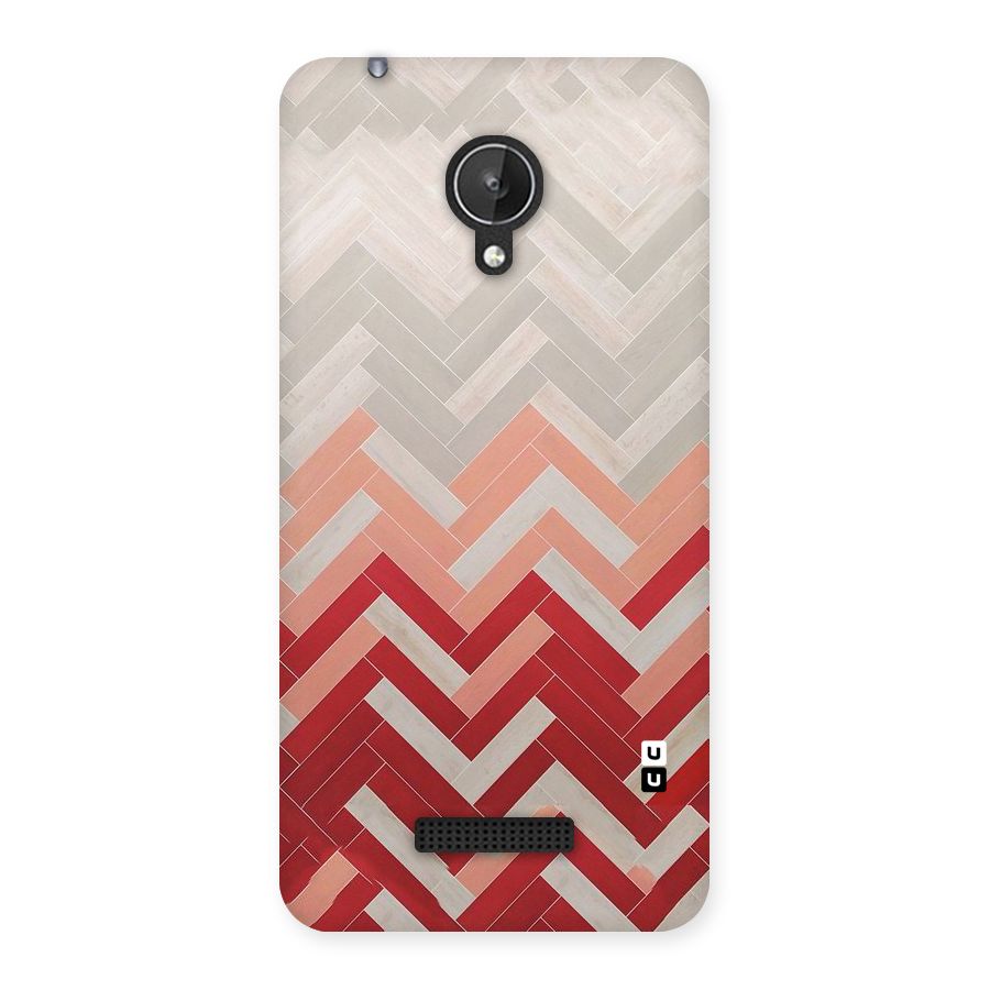Reds and Greys Back Case for Micromax Canvas Spark Q380