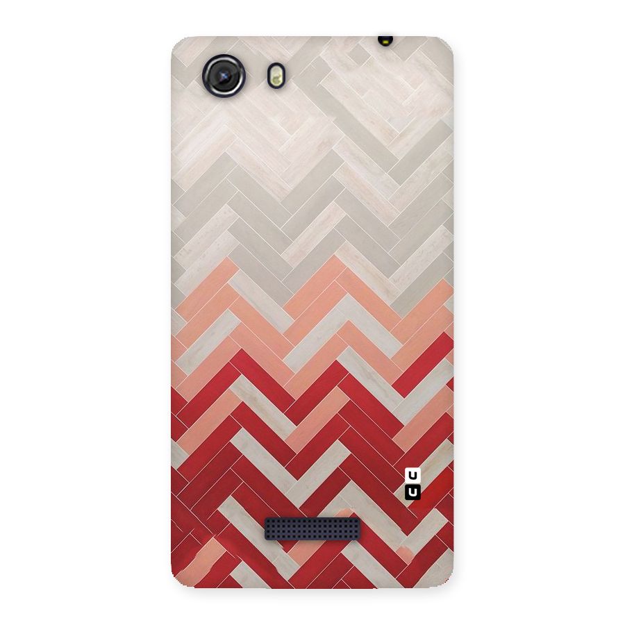 Reds and Greys Back Case for Micromax Unite 3