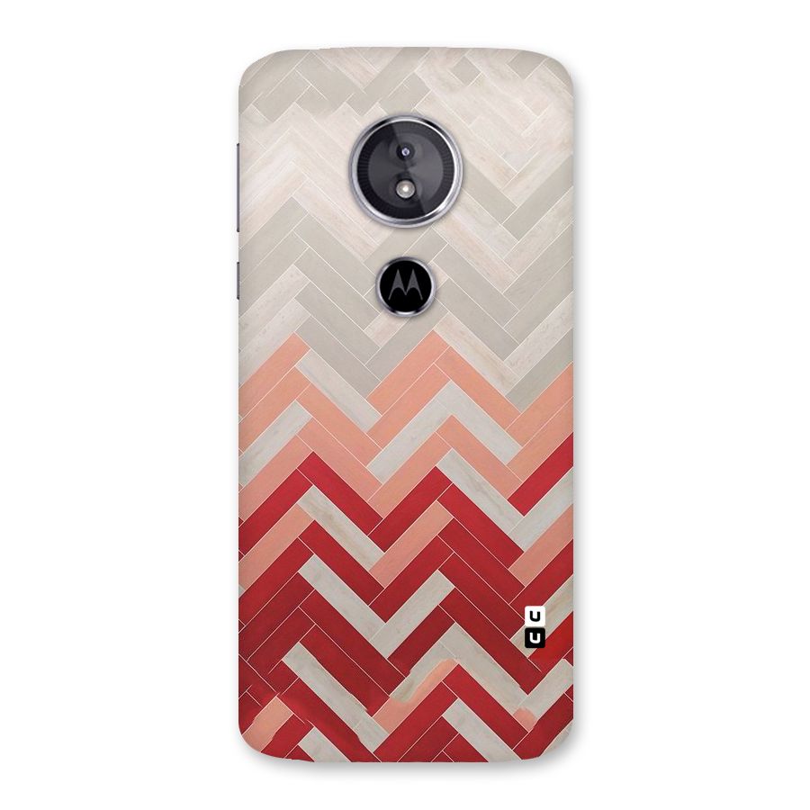 Reds and Greys Back Case for Moto E5