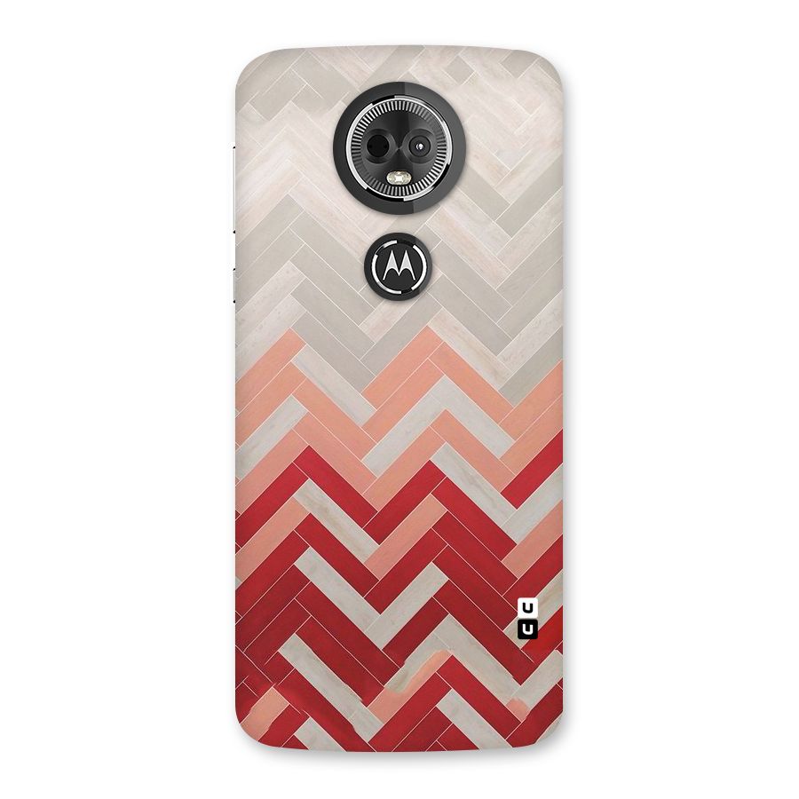 Reds and Greys Back Case for Moto E5 Plus