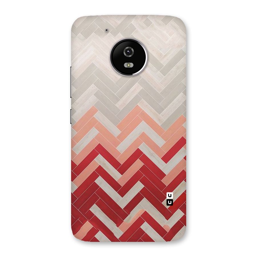Reds and Greys Back Case for Moto G5