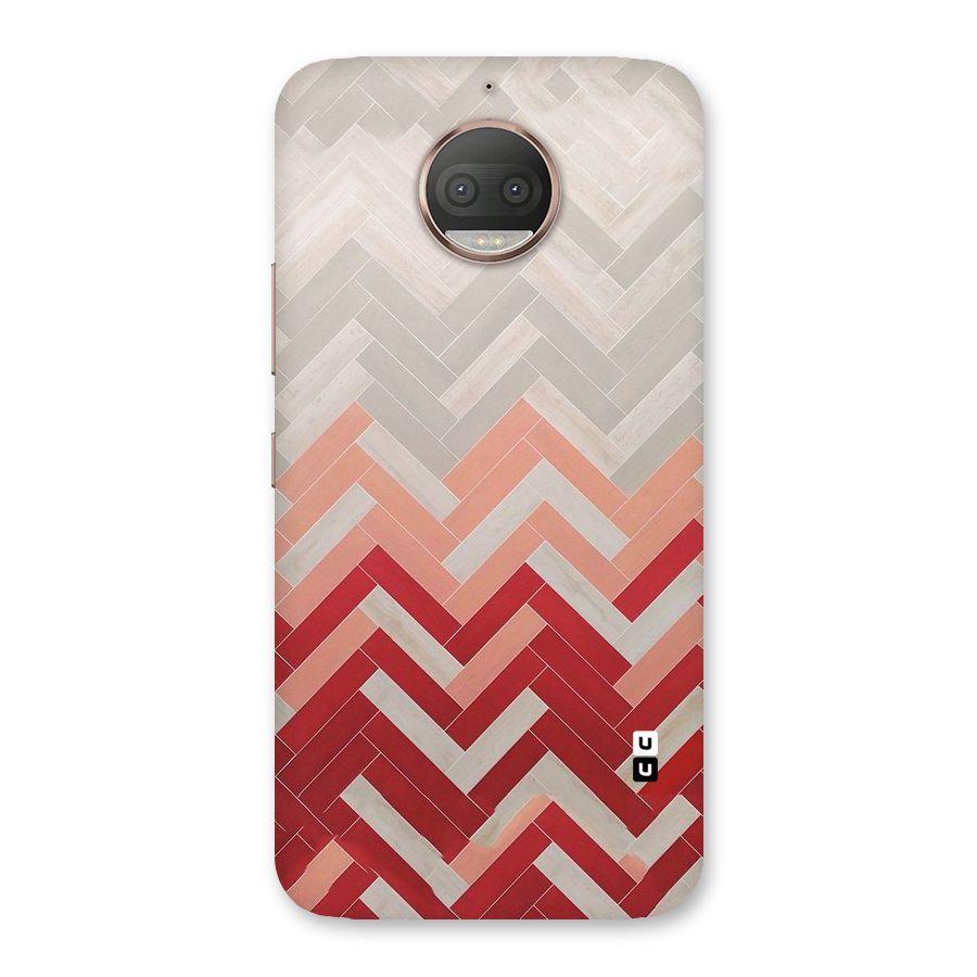 Reds and Greys Back Case for Moto G5s Plus